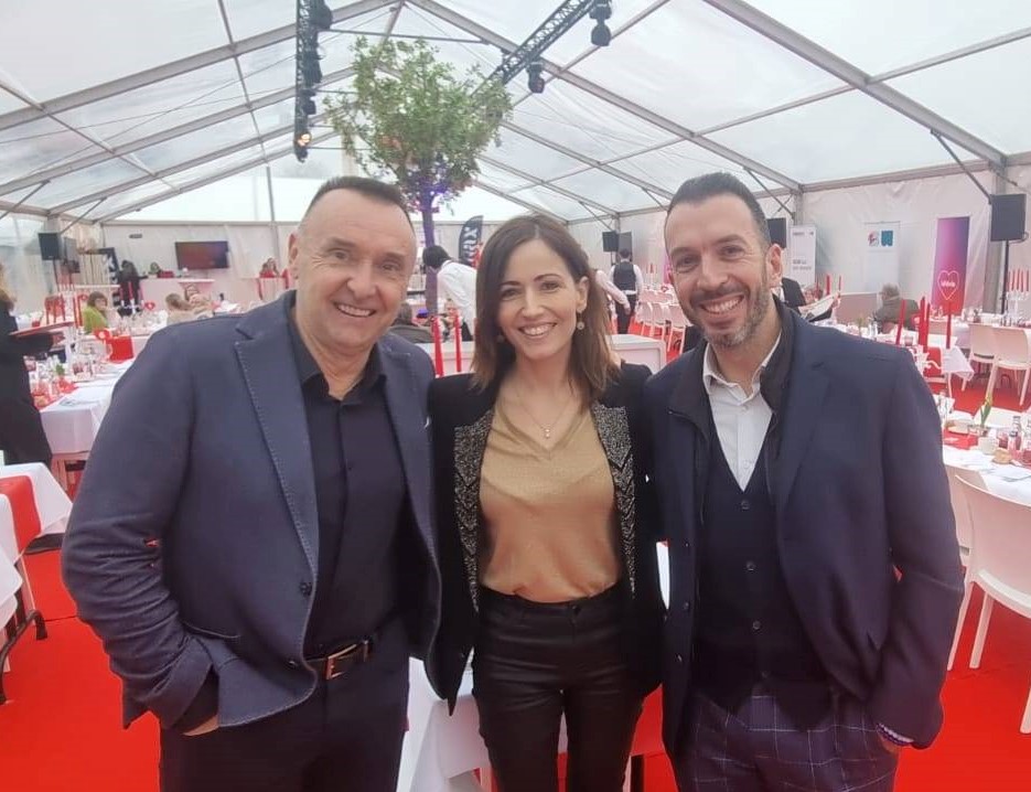 Journalistes RTL, Vincent Vilenne et Anne Ruwet & Vincenzo Ciuro
